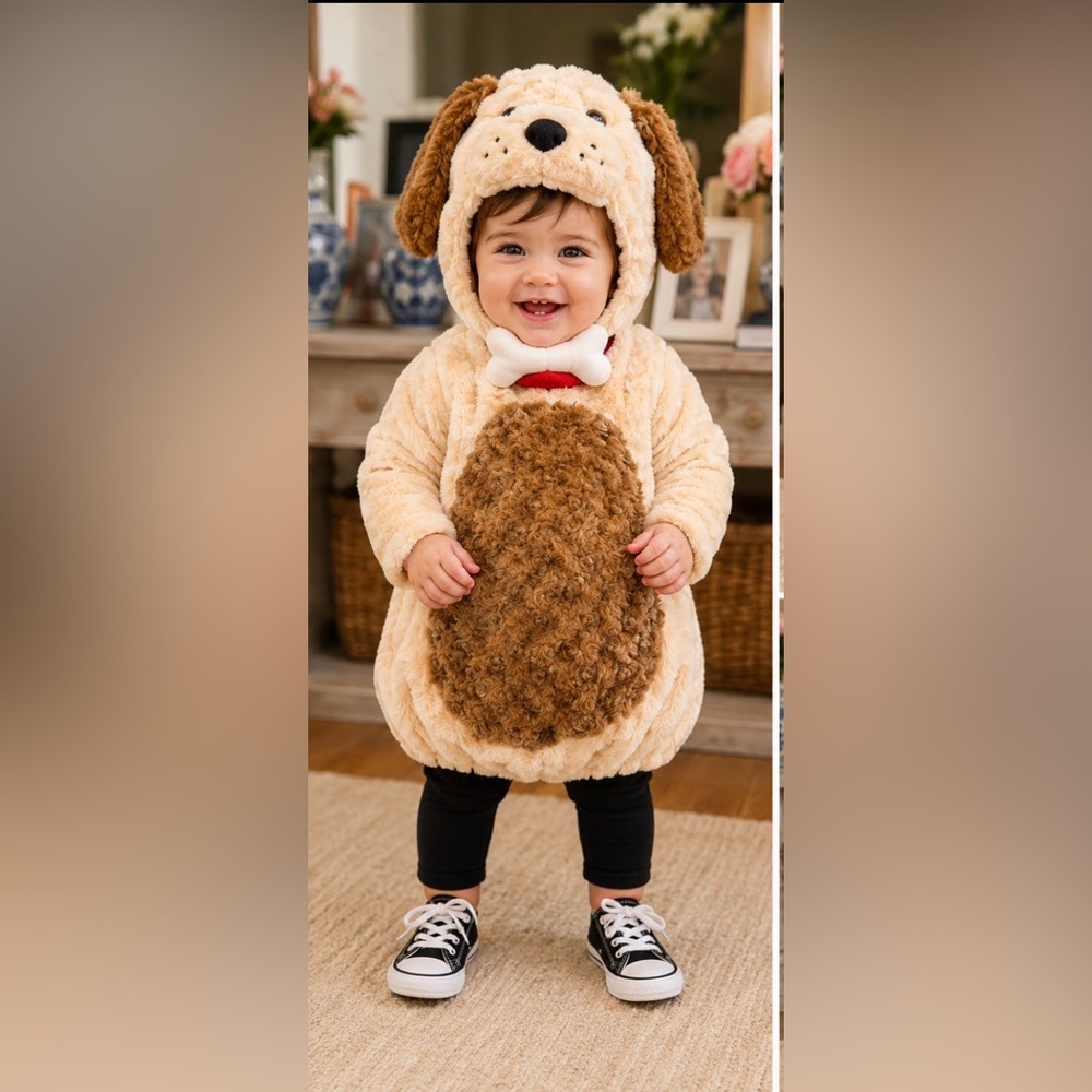 Underwraps Puppy Dog Costume | 12-18 months. Super Soft